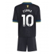 Maillot de foot Manchester United Matheus Cunha #10 Troisième vêtements enfant 2025-26 Manches Courtes (+ pantalon court)